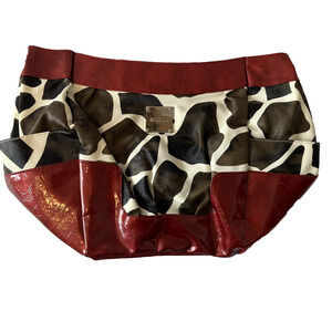 Miche Demi Joella Cowprint Red Purse Magnetic Cover Western Rodeo